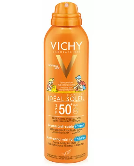 Vichy Capital Soleil Spray Anti-Sable SPF50+ pour enfants 200 ml