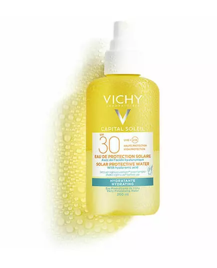 Vichy Idéal Soleil SPF30 200 ml Eau protectrice hydratante, image 2