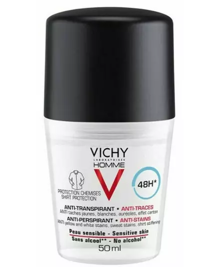 Vichy Homme 48h anti-transpirant roll-on 50 ml