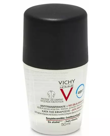 Vichy Homme 48h anti-transpirant roll-on 50 ml, image 2