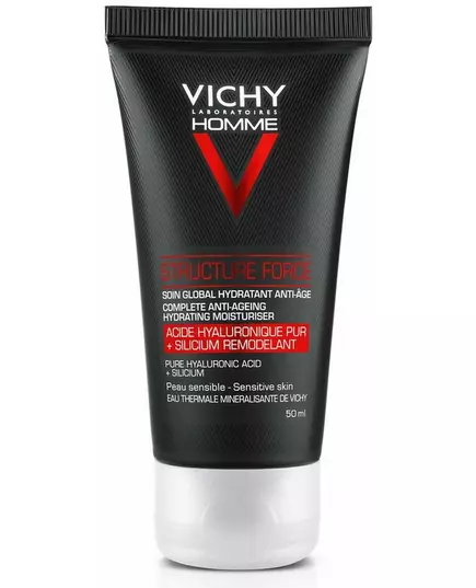 Vichy Homme Structure Force Feuchtigkeitsspendende Anti-Aging-Behandlung 50 ml