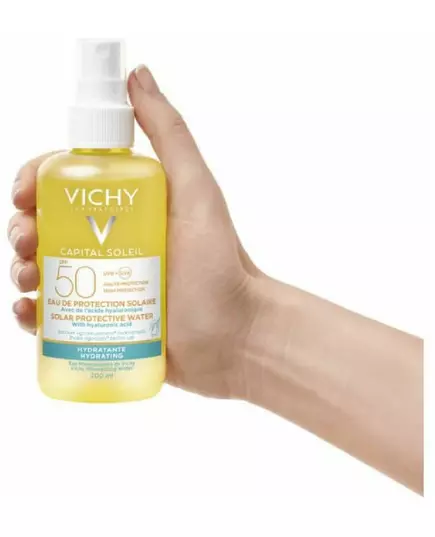 Vichy Idéal Soleil SPF50 200 ml Feuchtigkeitsspendendes Schutzwasser, Bild 2