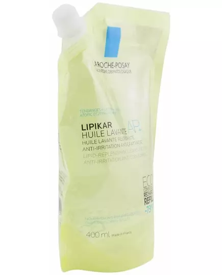 La Roche Posay Lipikar AP+ Refill 400 ml Lipid-exfoliating Cleansing Oil, image 2