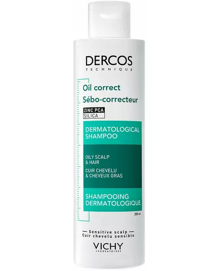 Shampooing pour cheveux gras Vichy Dercos Sebum Control 200 ml