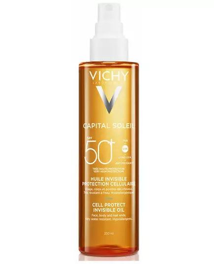 Vichy Capital Soleil Cell Protect Huile Invisible Spray SPF50 200 ml