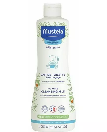 Bio-Lotion mit Avocado Mustela Baby-Kind 750 ml