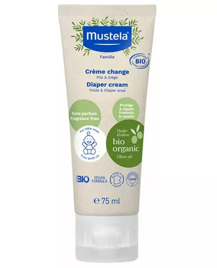 Bio-Windelcreme Mustela Baby-Kind 75 ml