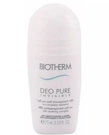 Biotherm Deo Pure Invisible Déodorant Roller 75 ml