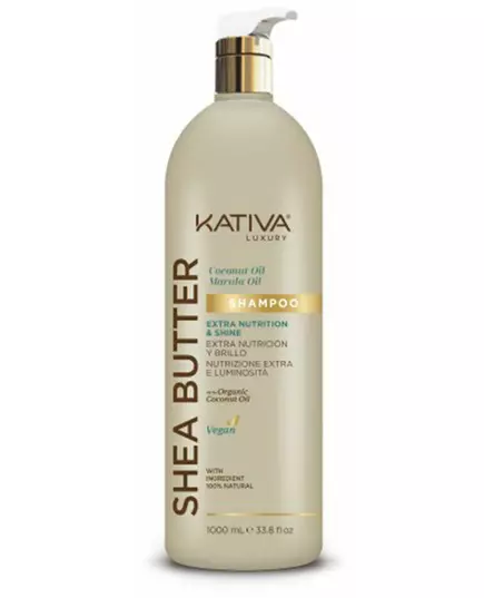 Kativa Sheabutter Kokosnuss & Marulaöl Shampoo 1000ml