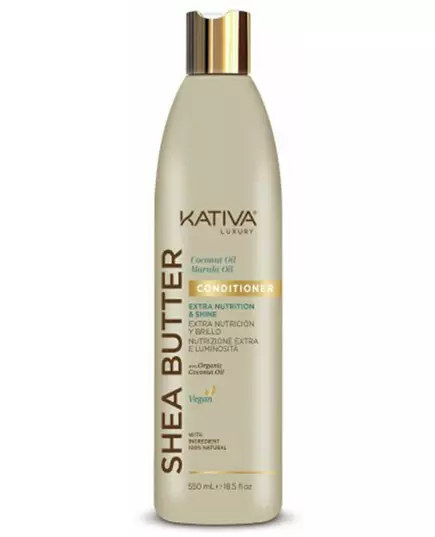 Kativa Shea Butter Kokosnuss & Marulaöl Pflegespülung 550 ml