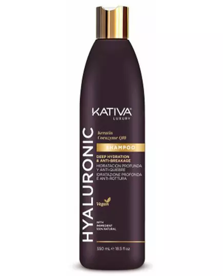 Kativa Shampooing Hyaluronic Keratin & Coenzyme Q10 550 ml