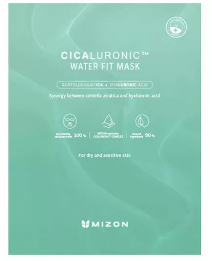 Mizon Cicaluronic Water Fit 24 g Gewebsmaske