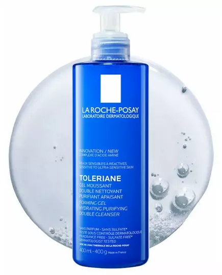 La Roche Posay Toleriane Gel Moussant Double Nettoyage 400 ml, image 2