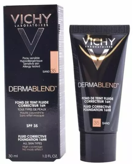 Vichy Dermablend Corrective Foundation SPF35 #25-nude, image 5