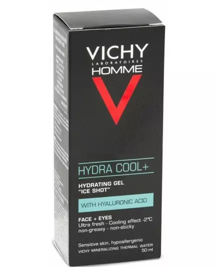 Kühlendes, feuchtigkeitsspendendes Gel Vichy Homme Hydra Cool+ 50 ml, Bild 3