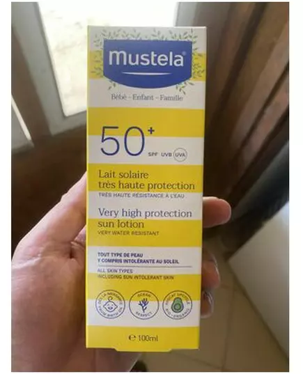 Mustela Baby-Child Lait solaire SPF50+ 100 ml, image 3