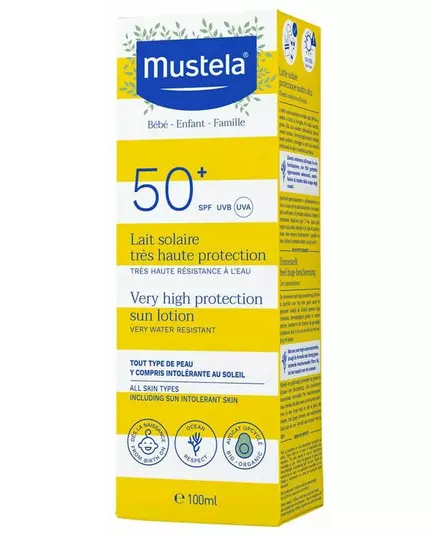 Mustela Baby-Child Lait solaire SPF50+ 100 ml, image 5