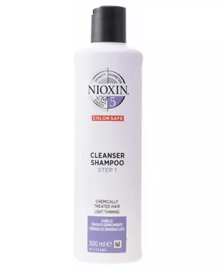 Nioxin Sistema 5 Shampooing pour cheveux traités chimiquement et affaiblis Étape 1, 300 ml, image 2