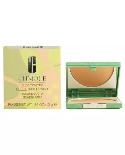 Clinique Superpowder Double Face Doppelter Puder #02-Matte Beige, Bild 2