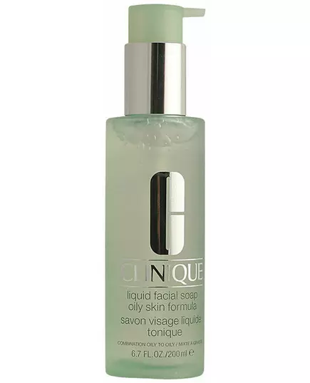 Clinique Savon liquide pour le visage Peau grasse (avec pompe) 200 ml