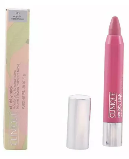 Clinique Baume à lèvres Chubby Stick #07-Super Strawberry, image 4