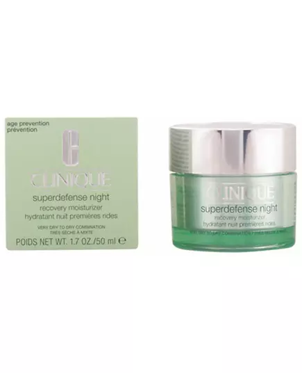 Clinique Superdefense Night Recovery I/II Crème de nuit 50 ml