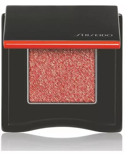 Ombre à paupières Shiseido Pop PowderGel #14-Corail étincelant, image 2