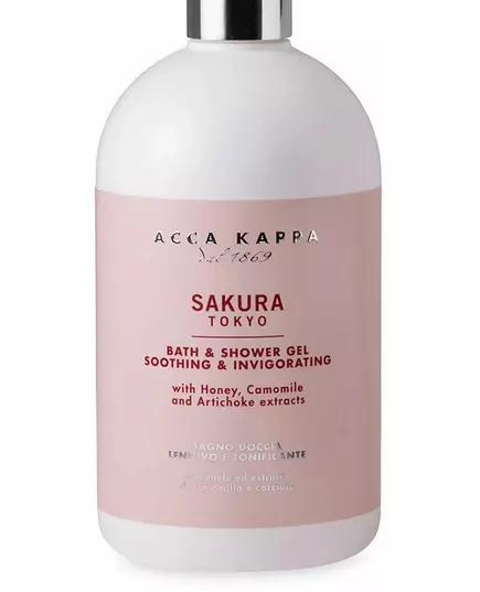 Acca Kappa Sakura Tokyo bain et gel douche 500ml, image 2