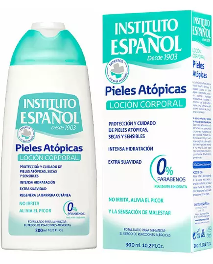 Instituto Español Piel Atópica Hypoallergene Milch 300 ml, Bild 2