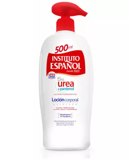 Instituto Español Urea 5% + Panthenol 500 ml Körperlotion