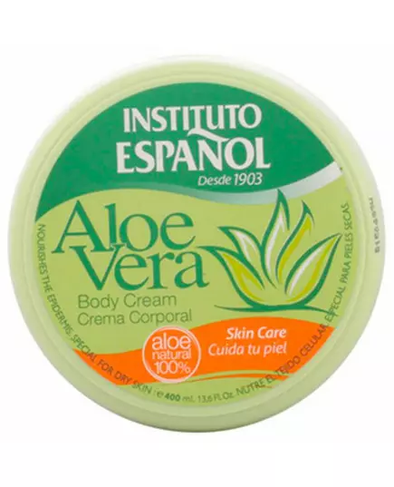 Instituto Español Aloe Vera Körpercreme 400 ml, Bild 3