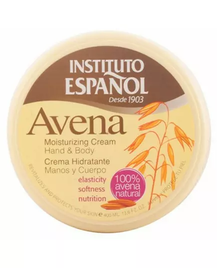 Instituto Español Avena Crème hydratante 400 ml