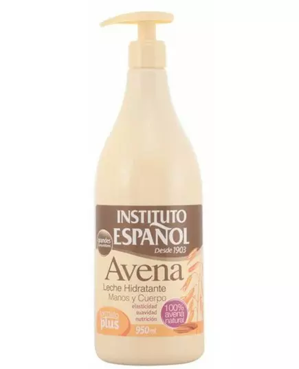 Instituto Español Avena Lait hydratant avec distributeur 950 ml