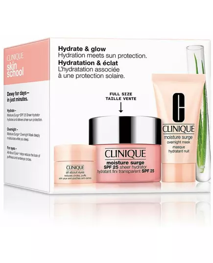 Clinique Moisture Surge SPF25 Leichte Feuchtigkeitscreme Set (3 Stück)