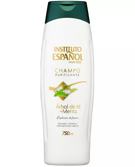 Instituto Español Purificante Árbol de Té + Menta Shampooing 750 ml