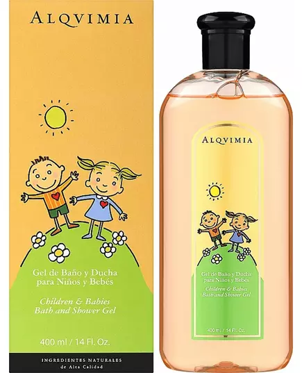 Alqvimia Kinder- und Baby-Bade- und Duschgel, 250 ml