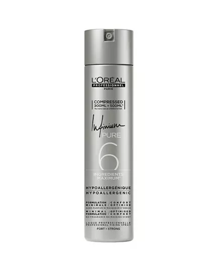 L'Oreal Professionnel Infinium Laque pour cheveux Pour le stylisme Prise forte, 500 ml