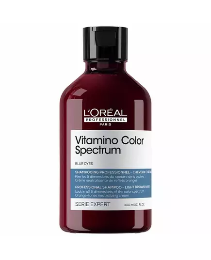 L'Oreal Professionnel Vitamino Color Spectrum Haarshampoo Neutralisiert gelbe oder orange Töne, 300 ml