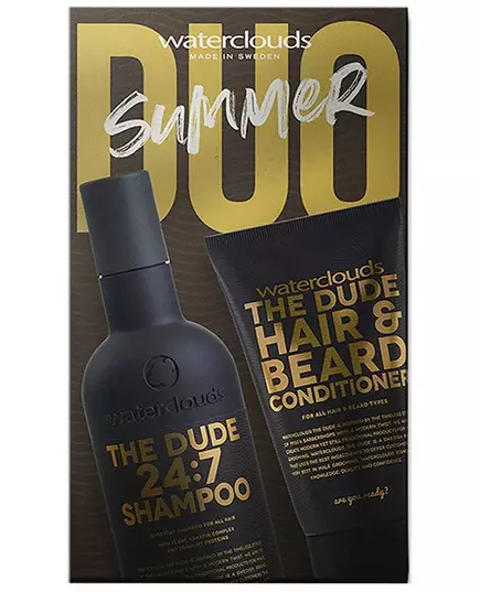 Waterclouds The Dude Summer Duo (Shampoo + Hair & Beard Cond.) 250ml+150ml