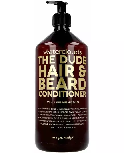 Waterclouds The Dude Hair and Beard Conditioner, 1000 ml