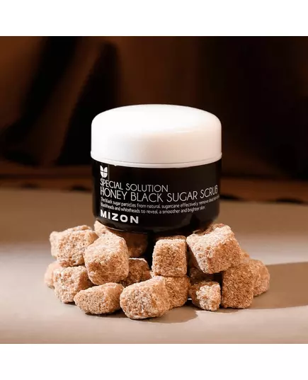 Mizon Honey Black Sugar Scrub 90g, image 3