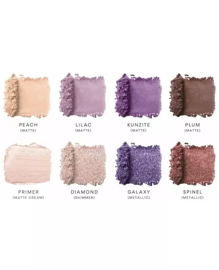 SWATI Cosmetics AMETHYST EYE SHADOWS + PRESSED PIGMENTS PALETTE, AMETHYST, image 2