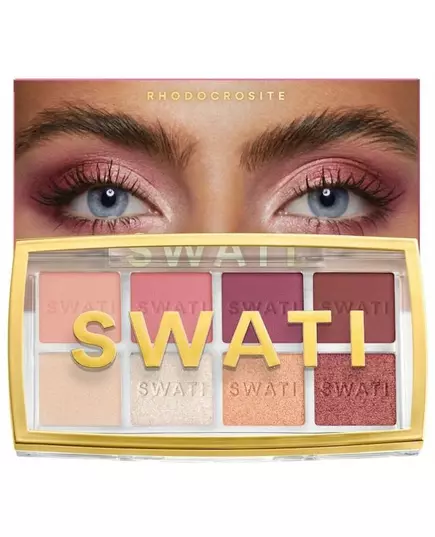 SWATI Cosmetics RHODOCHROSITE OMBRE À YEUX + PALETTE DE PIGMENTS PRESSÉS, RHODOCHROSITE