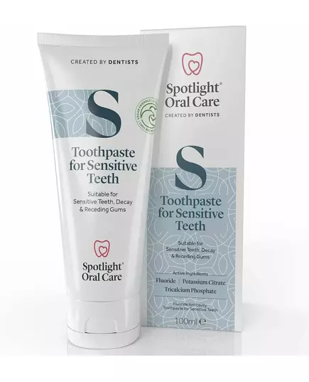 Spotlight Oral Care New Sensitivity Paste Carton, image 2