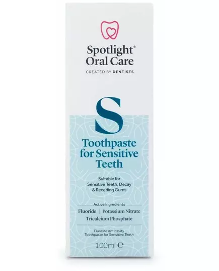 Spotlight Oral Care New Sensitivity Paste Carton, image 3