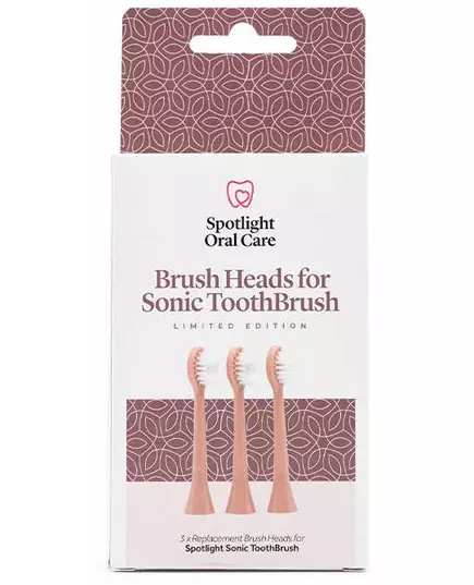 Spotlight Oral Care Rose Gold Ersatz-Schallköpfe, Bild 2