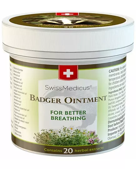 Swiss Medicus Herbamedicus Badger ointment (Dachs Salbe) 125ml