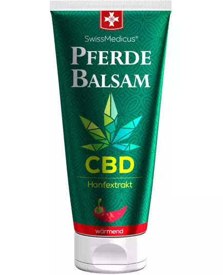 Swiss Medicus Pferdebalsam mit CBD wärmend 200 ml