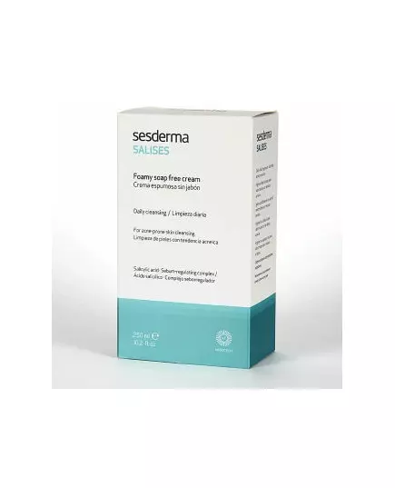 Sesderma Salises Crème Moussante Sans Savon 250 ml, image 5