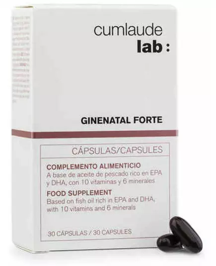 Complément alimentaire Cumlaude Lab Ginenatal Forte (30 uds)